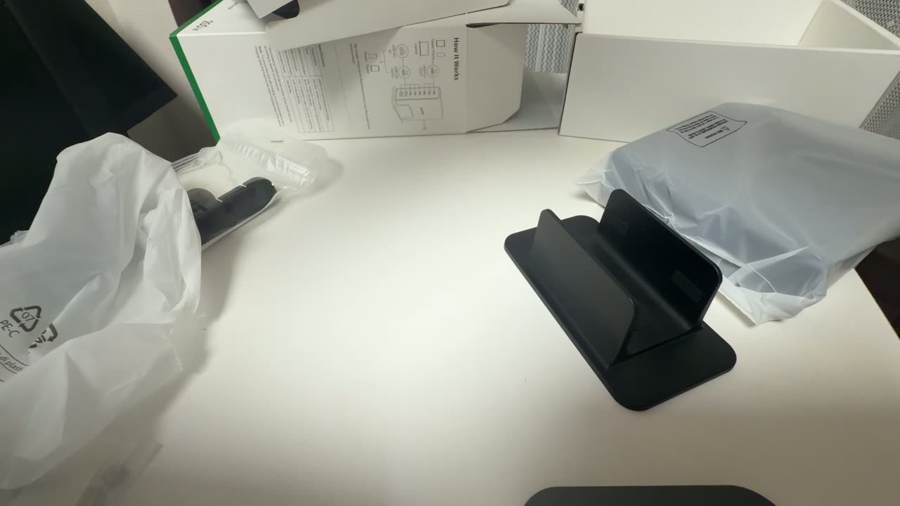 箱の中身とスタンド